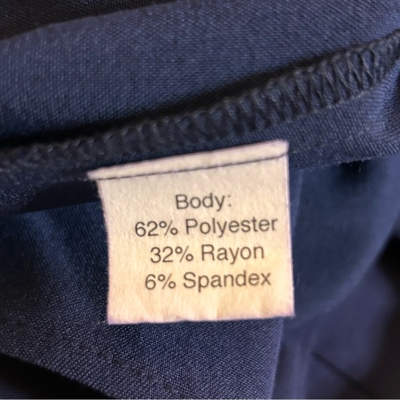 NWT Stop Staring 30s Style Navy Pin Up Dress Size Medium - Picture 14 of 15